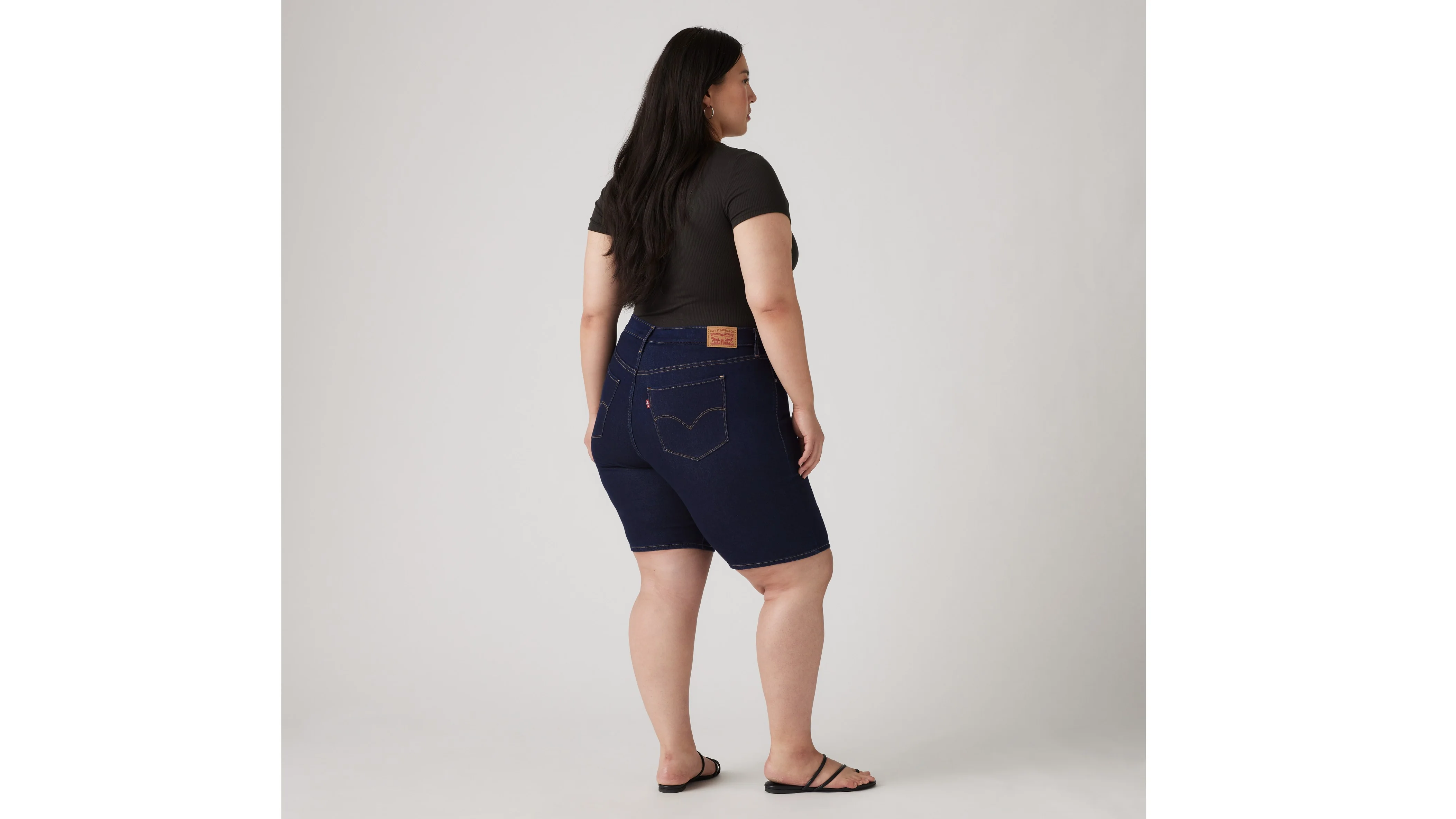 Levi's® Women's Shaping Bermuda Shorts (Plus Size) - Image 2