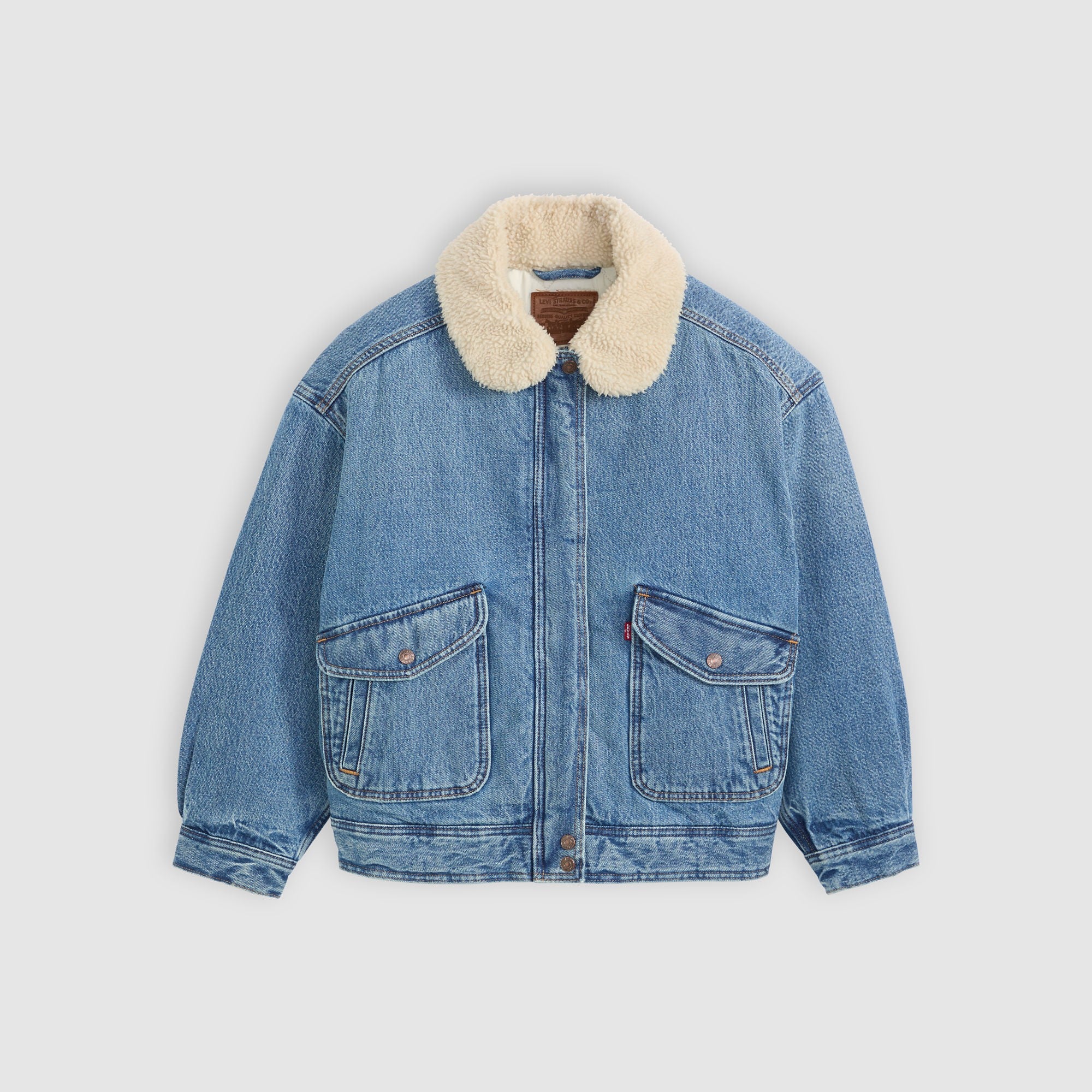 Levi's® Women's Sherpa Bomber Jacket - Image 5