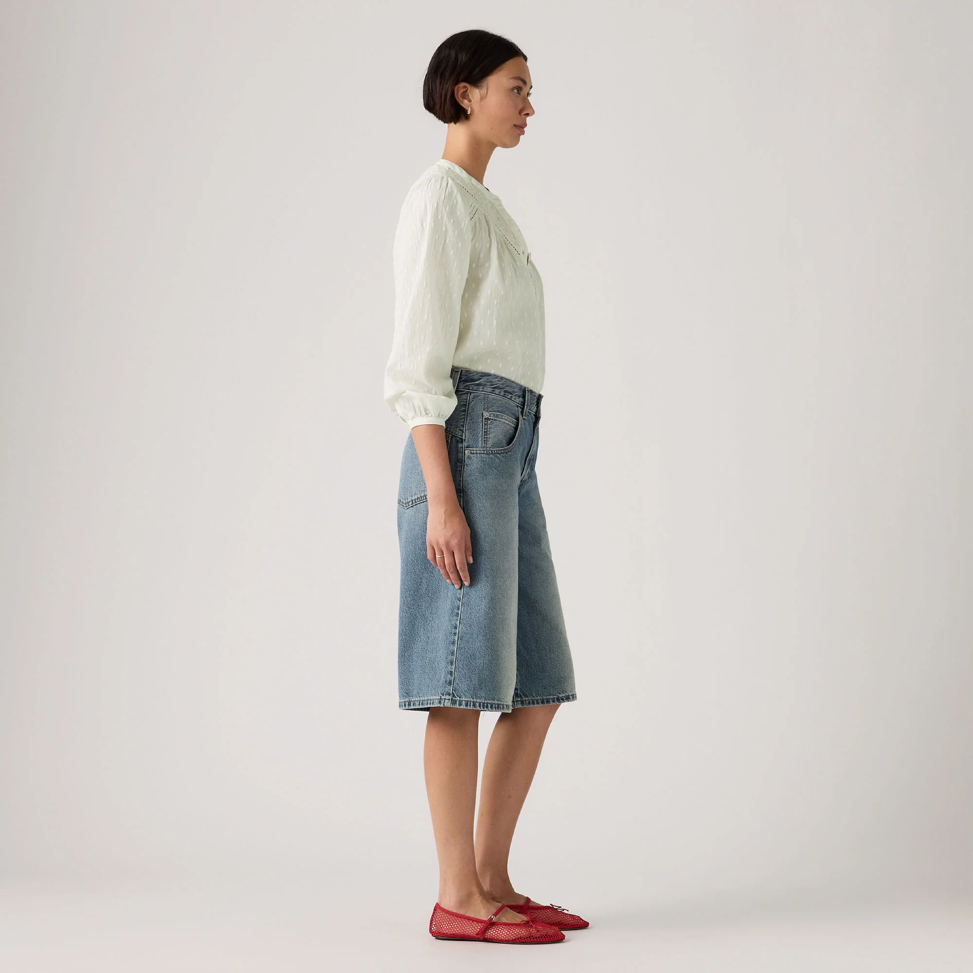 Levi's® Women's Super Baggy Jorts - Image 3