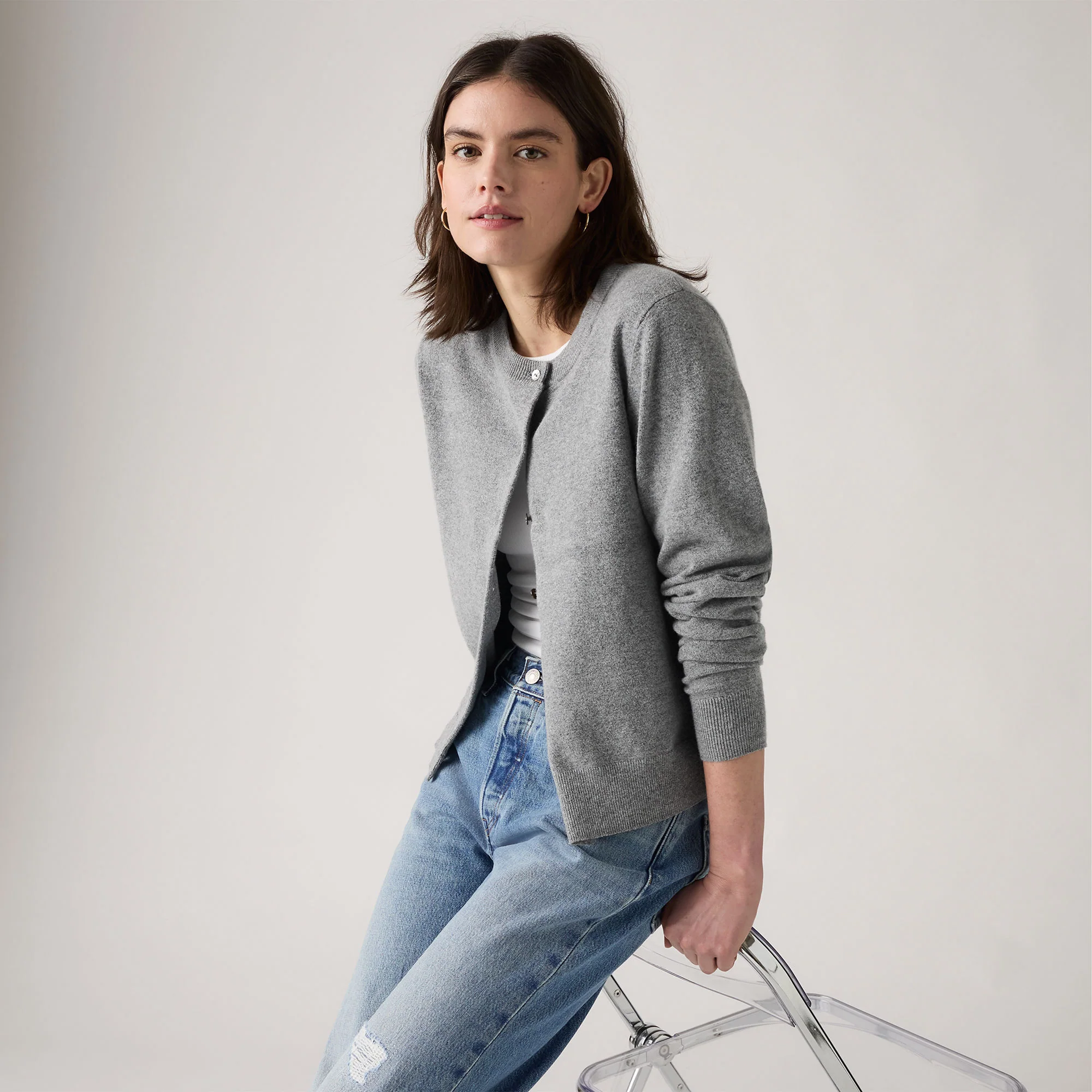Levi's® Women's Supersoft Crewneck Cardigan