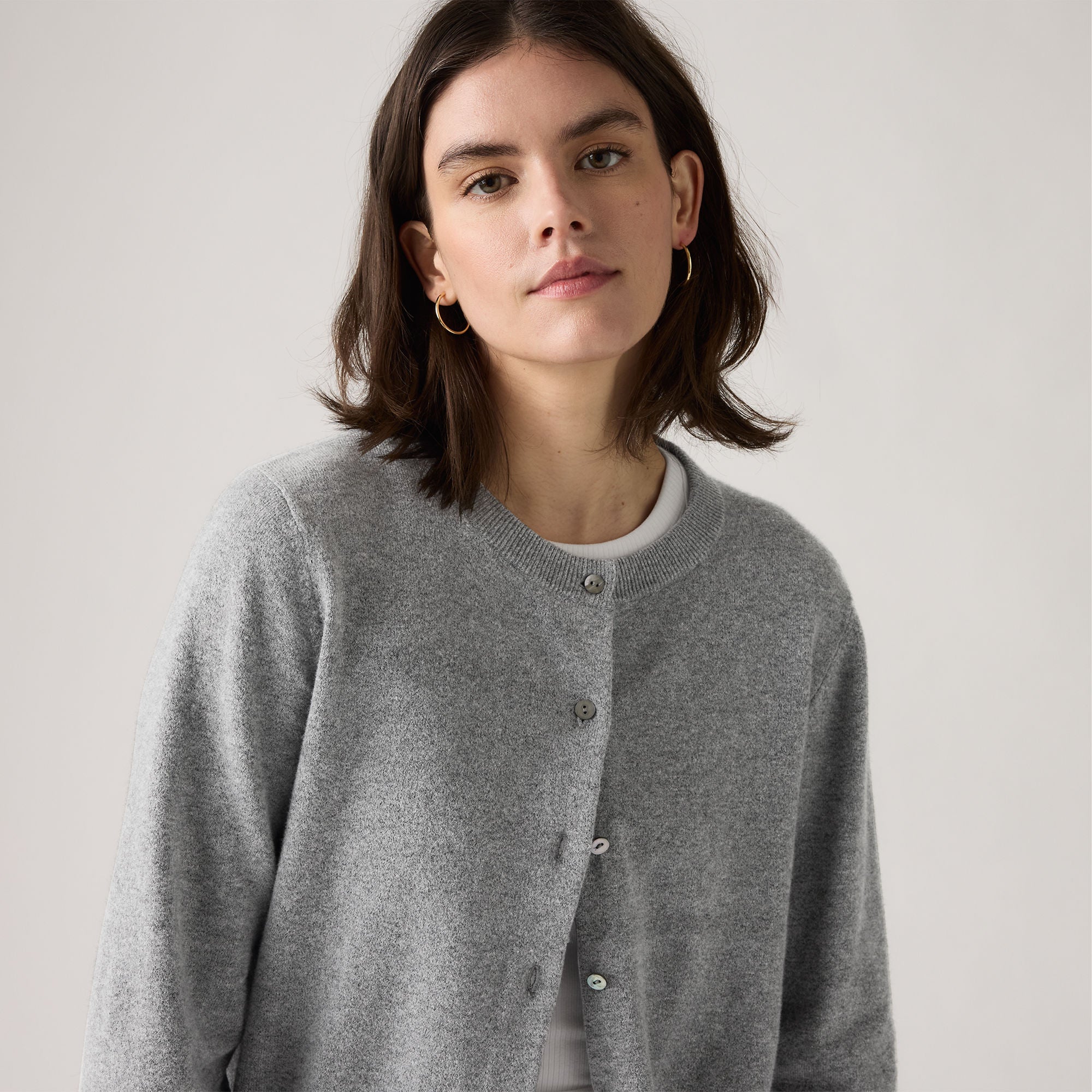 Levi's® Women's Supersoft Crewneck Cardigan - Image 4
