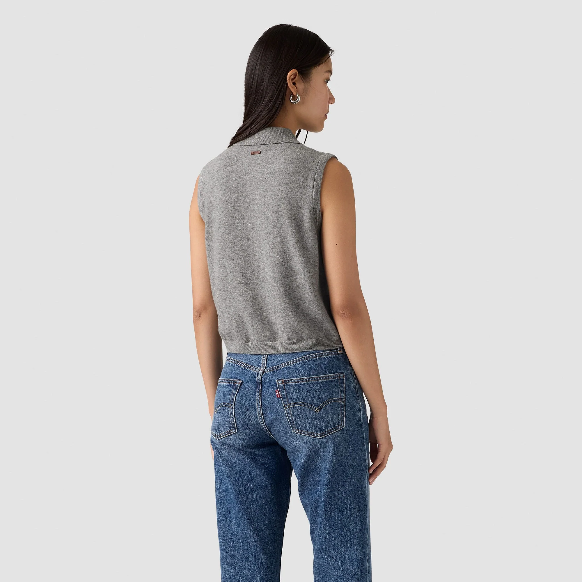 Levi's® Women's Supersoft Mini Ruffle Vest Top - Image 3