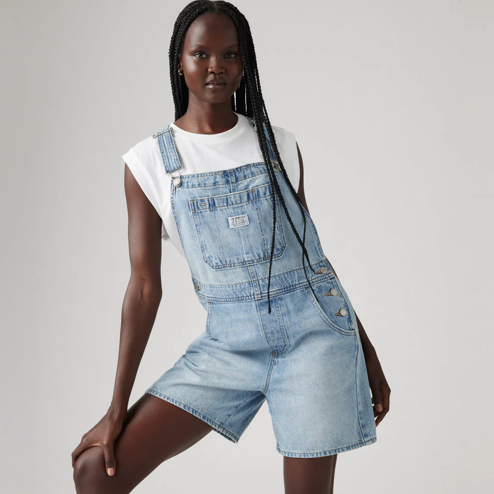 Levi's® Women's Utility Shortalls - Image 5
