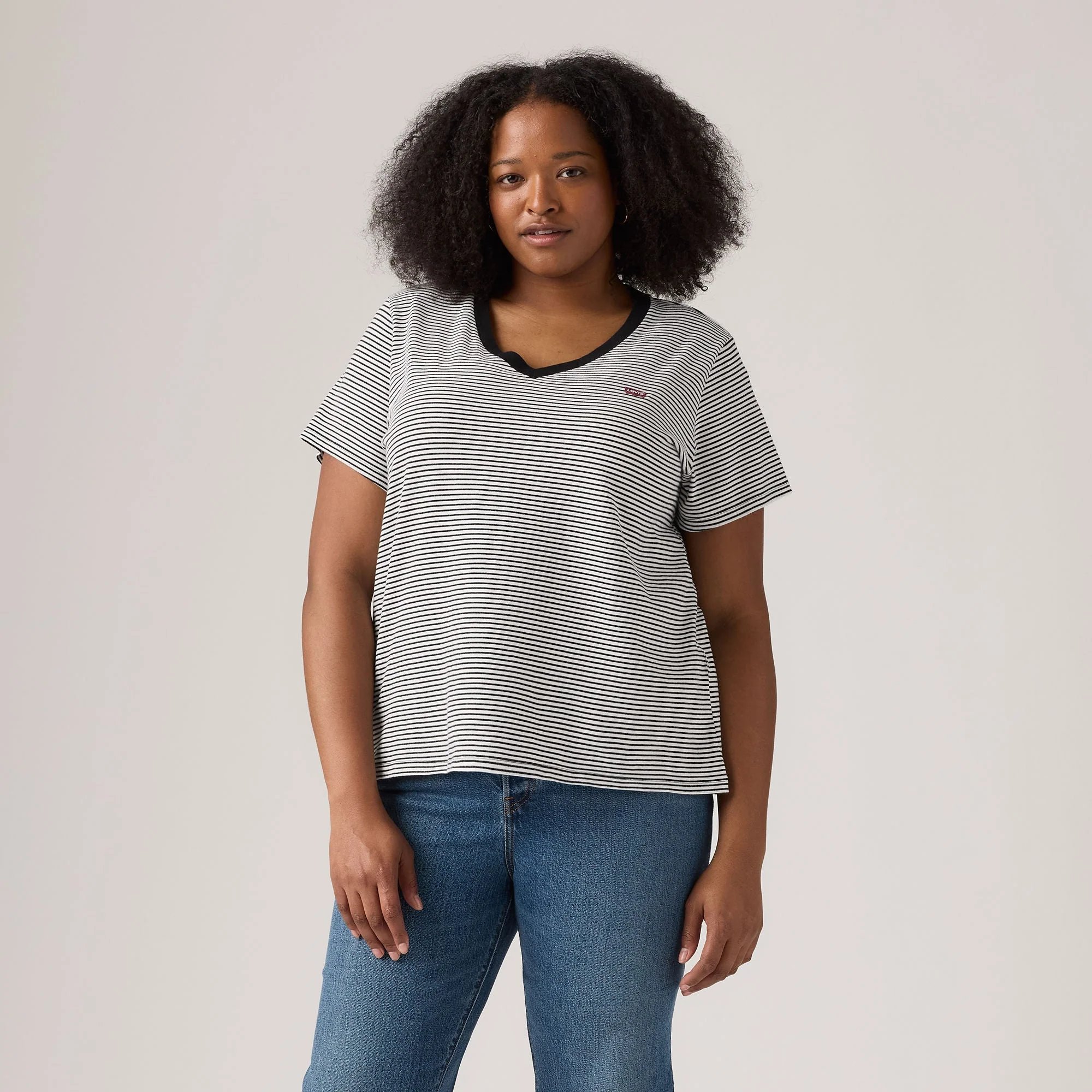 Levi's® Women's V-Neck T-Shirt (Plus Size)